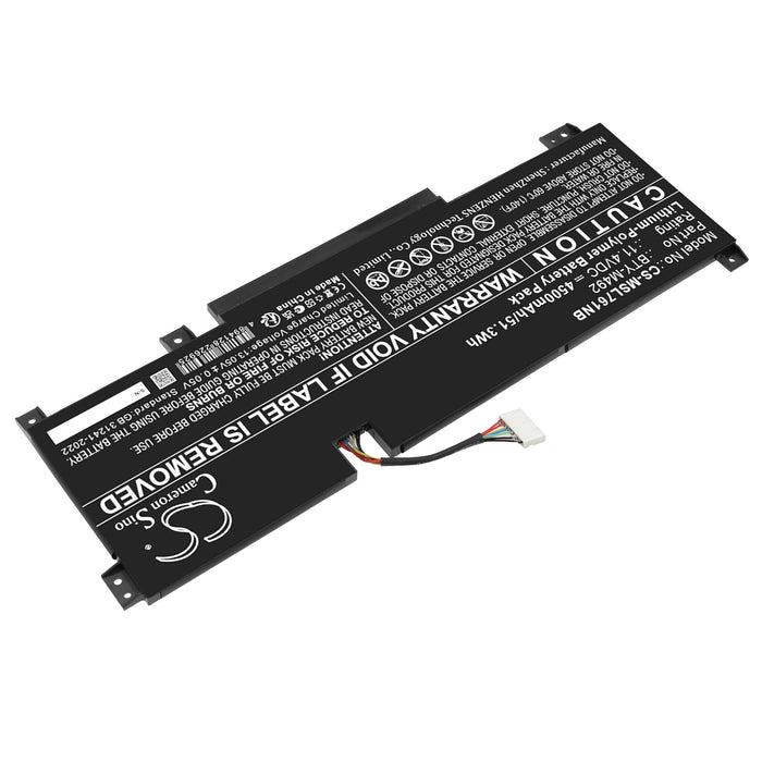 MSI Bravo 15 B5DD-007XES,Bravo 15 B5DD-012XES,Bravo 15 B5DD-030TW,Bravo 15 B5DD-085,Bravo 15 B5DD-097A 4500mAh Laptop and Notebook Replacement Battery