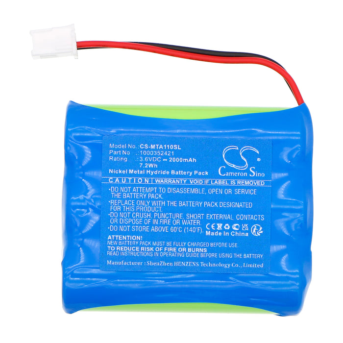 Motorola Fitness Commercial AR11 Rower Survey Multimeter and Equipment Replacement Battery
