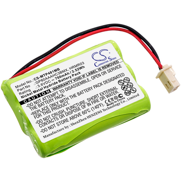VTech VM312 VM3251 VM3252 VM3261 Baby Monitor Replacement Battery