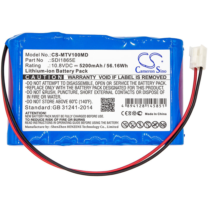 Mekics Mtv 1000 Medical Replacement Battery