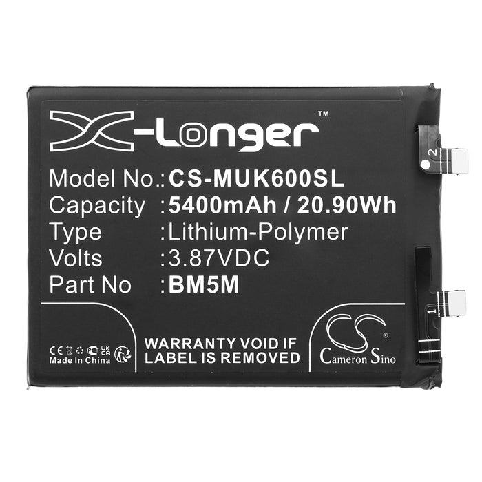 Redmi K60 Mobile Phone Replacement Battery