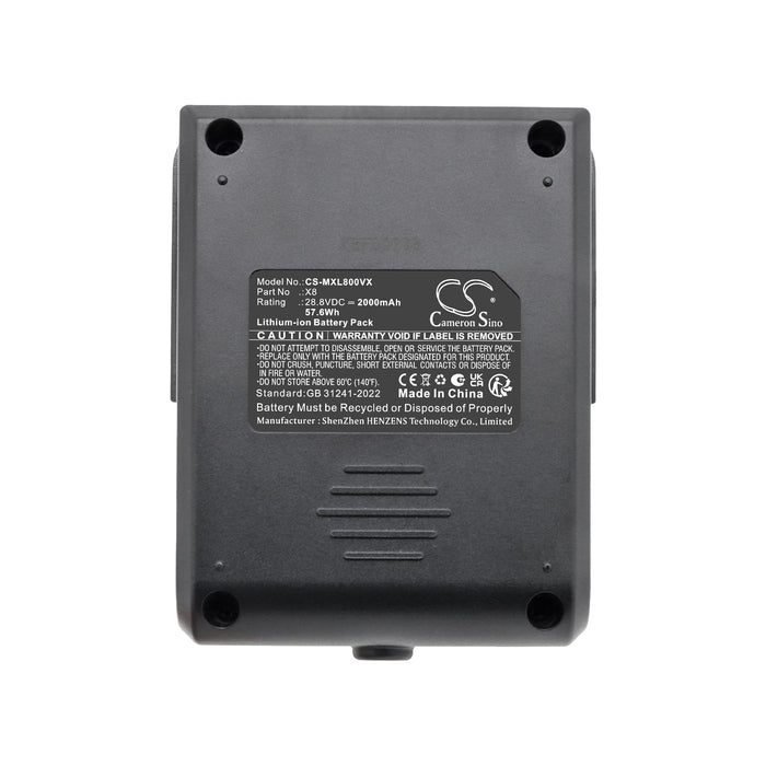 Moosoo S20 X8 Pro X8 Vacuum Replacement Battery