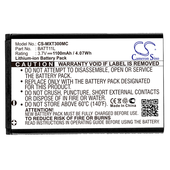 Ordro HDV-V16 1100mAh Camera Replacement Battery