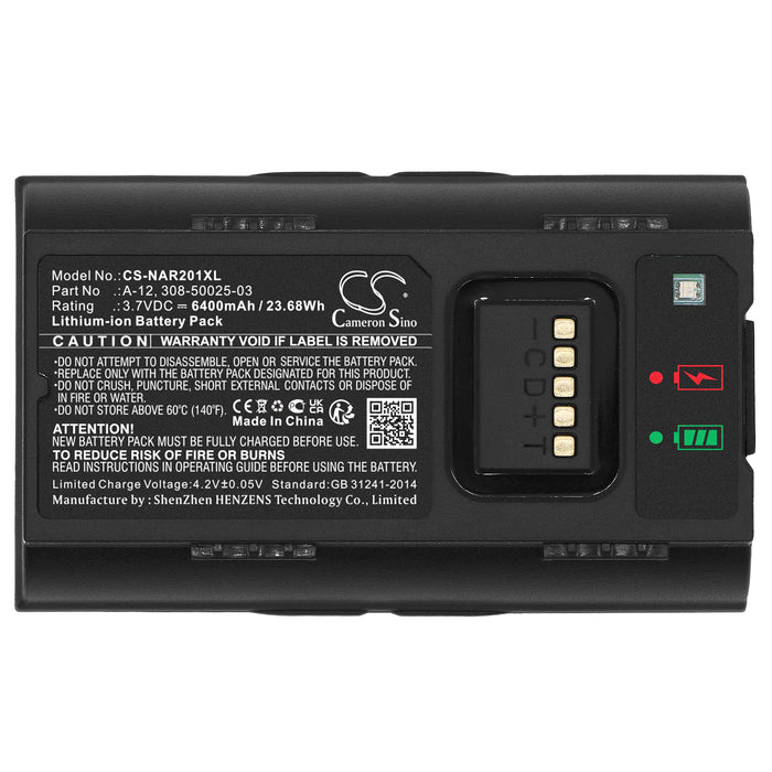 Arlo Essential Smart Wired Video Doorbell AVD2001 6400mAh Security System Replacement Battery