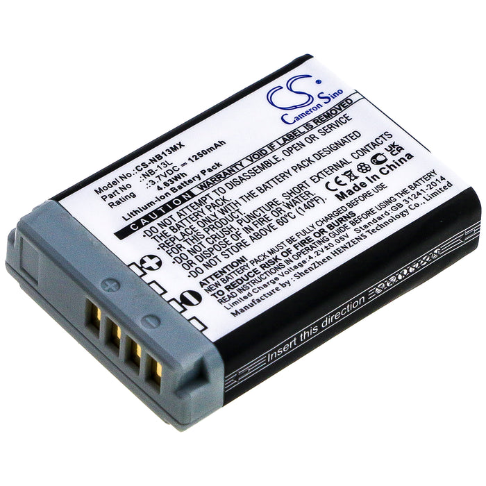 Canon Powershot G7X Powershot G5X Powershot G9X Powershot G7X MARK 2 Powershot SX720HS PowerShot G7X II PowerShot G7X M2 Po Camera Replacement Battery