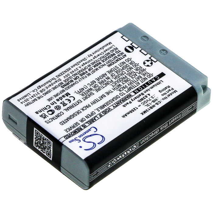 Canon Powershot G7X Powershot G5X Powershot G9X Powershot G7X MARK 2 Powershot SX720HS PowerShot G7X II PowerShot G7X M2 Po Camera Replacement Battery