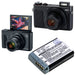 Canon Powershot G7X Powershot G5X Powershot G9X Powershot G7X MARK 2 Powershot SX720HS PowerShot G7X II PowerShot G7X M2 Po Camera Replacement Battery