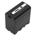Video Devices Sound Devices 633 mixer,PIX 240i,PIX-E,4K recording monitors 6600mAh Camera Replacement Battery