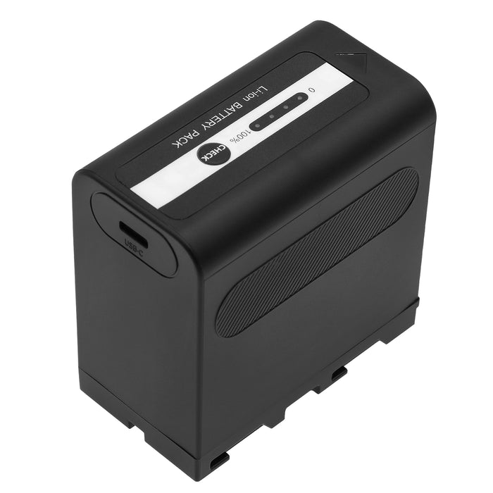 Video Devices Sound Devices 633 mixer,PIX 240i,PIX-E,4K recording monitors 6600mAh Camera Replacement Battery