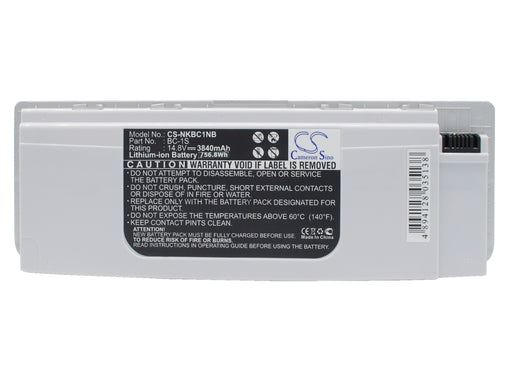 Nokia Booklet 3G Booklet 3G Blue Booklet 3G White Booklet 3G Black Laptop and Notebook Replacement Battery