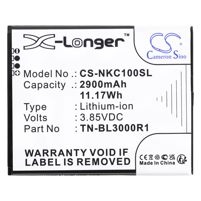Nokia N152DL,TA-1520,C100,C100 2022 Mobile Phone Replacement Battery