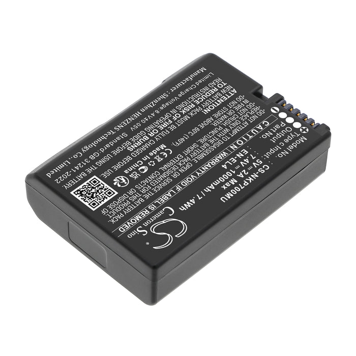 Nikon D2H D2Hs D2X D2Xs D3 D3S D3X F6 Camera Replacement Battery
