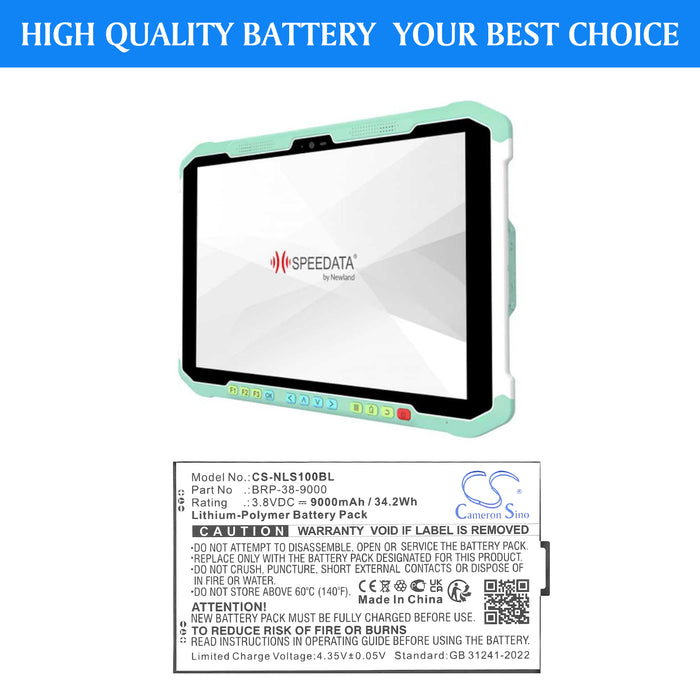 Newland SD100 Orion II MD Tablet Replacement Battery
