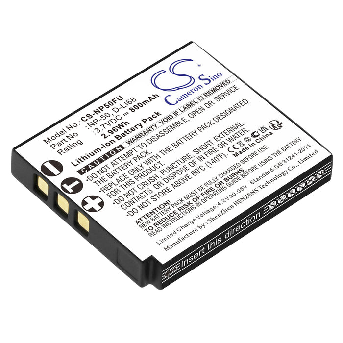 Ricoh WG-M2,WG-M1 Camera Replacement Battery