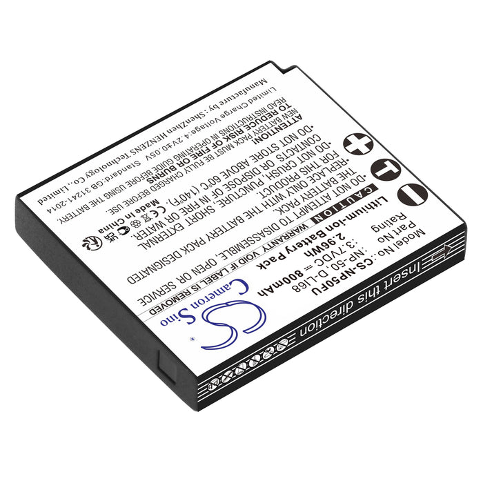 Ricoh WG-M2,WG-M1 Camera Replacement Battery