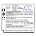 Ricoh WG-M2,WG-M1 Camera Replacement Battery