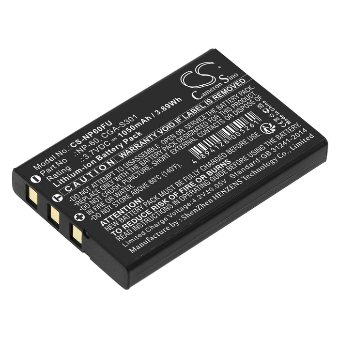 JAY-tech JayCam DC5890,JayCam DC6000,JayCam DC6025,JayCam DC7000,JayCam DC6C,JayCam DSC5120,JayCam DXC11,JayCam i430,JayCam Camera Replacement Battery