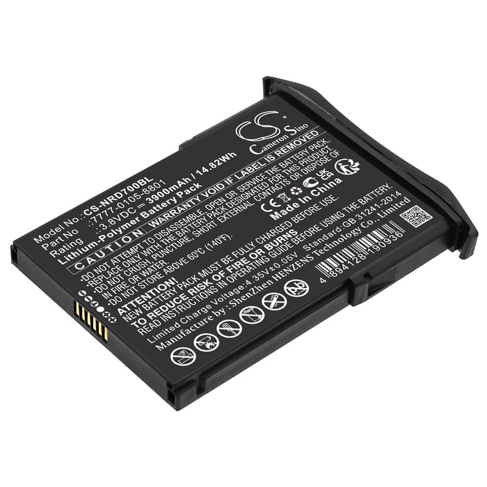 NCR Orderman 7 7 MSR 7777-01YY Barcode Replacement Battery