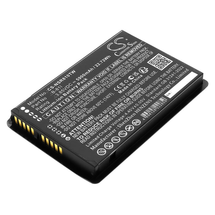 Inrico BS-81G Two Way Radio Replacement Battery