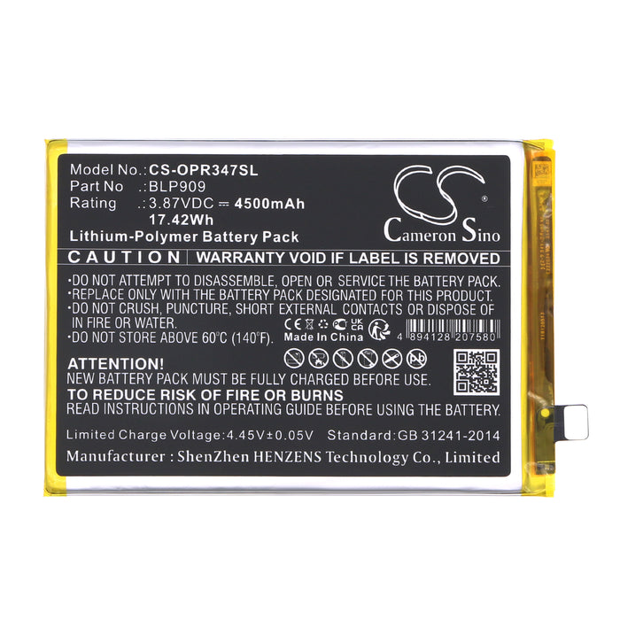 ORCA RMX3474 9 5G 2022 9 Mobile Phone Replacement Battery