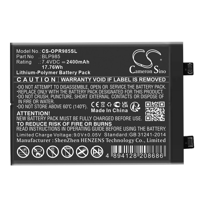 OPPO GT NEO5 Mobile Phone Replacement Battery
