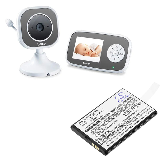 Lionelo BY 110 Baby Monitor Replacement Battery