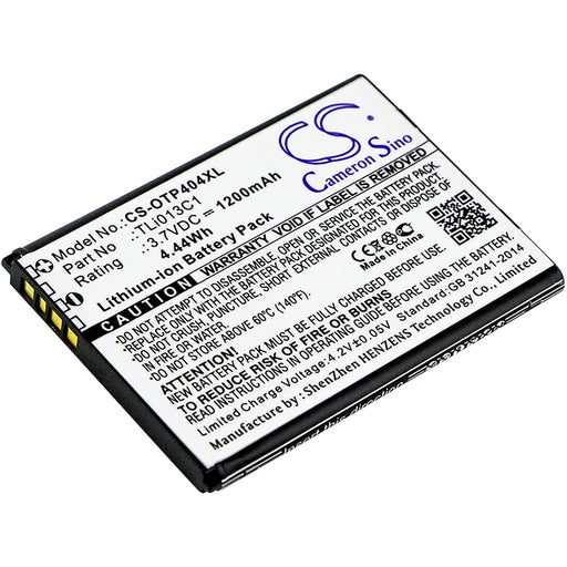 Cingular Flip 2 QuickFlip OT-4044C Mobile Phone Replacement Battery