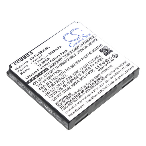 Pax D230 Payment Terminal Replacement Battery