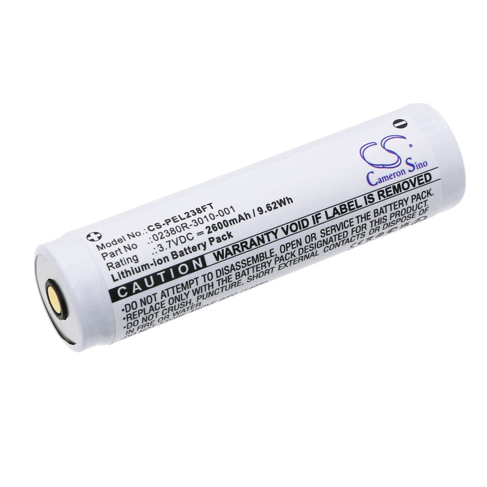 Pelican 7610 Tactical Flashlight 7620 Tactical Flashlight 5050R Flashlight 2380R 7600 3-Color LED Flashlight 7070R 7000 Flashlight Replacement Battery
