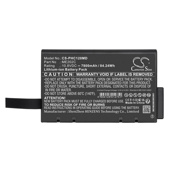 Philips Efficia CM10,Efficia CM12 Medical Replacement Battery