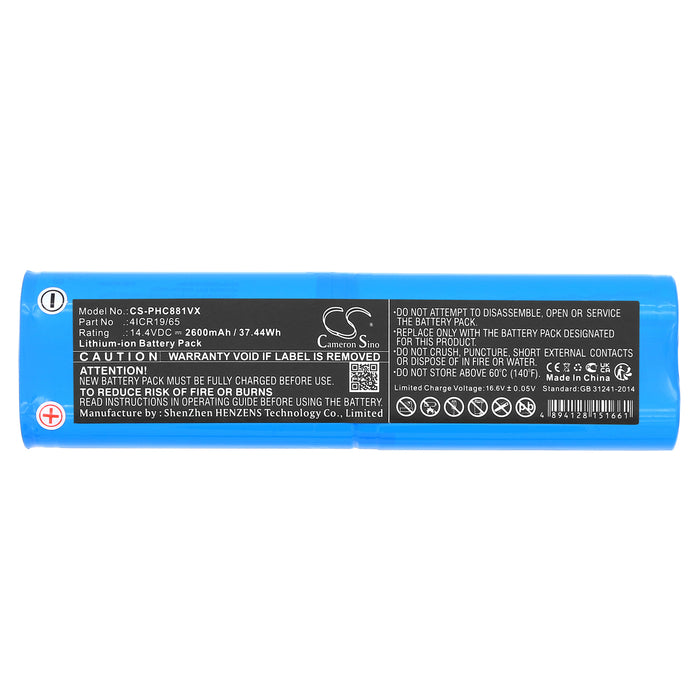 Eureka 4238AZ 2600mAh Vacuum Replacement Battery