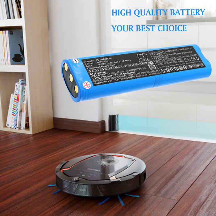 Eureka 4238AZ 2600mAh Vacuum Replacement Battery