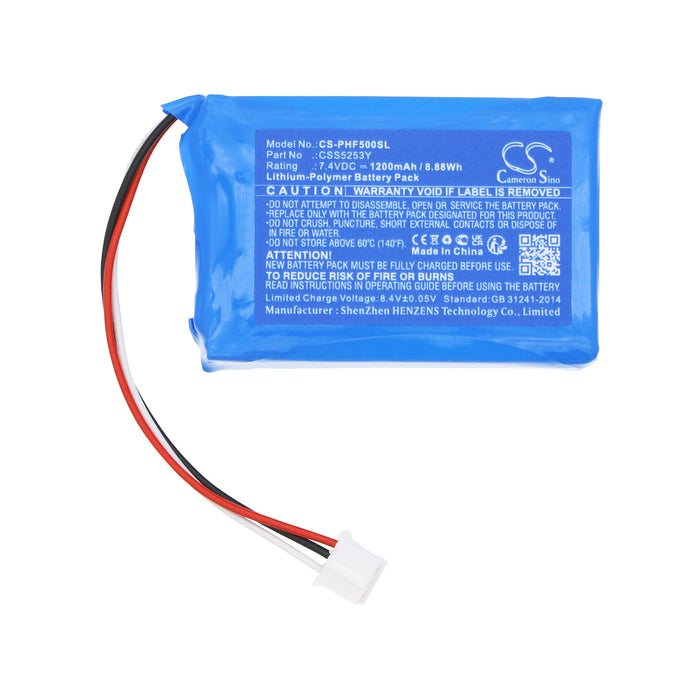 Philips Fidelio F5 Fidelio E5 Speaker Replacement Battery
