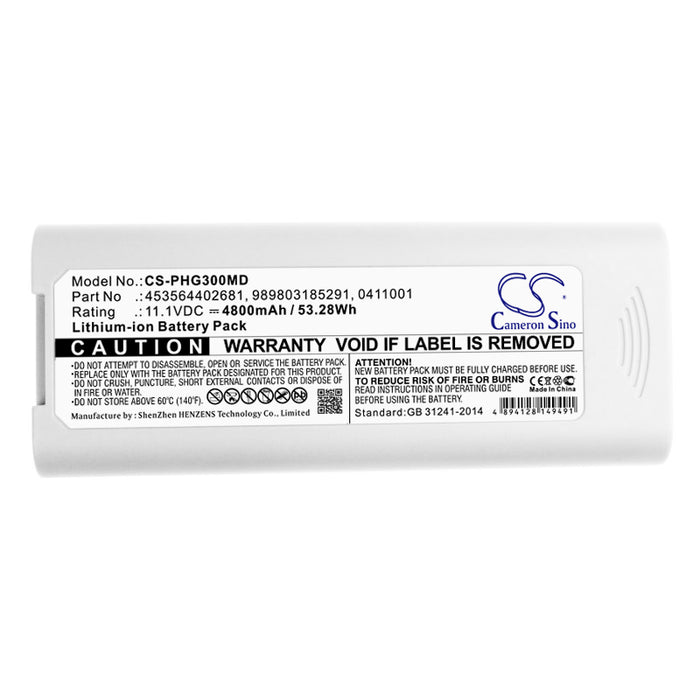 Philips TC10 TC20 Medical Replacement Battery
