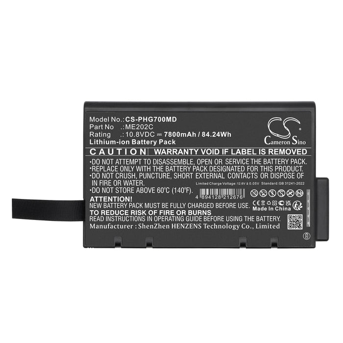 Philips Goldway G70,Goldway G80 7800mAh Medical Replacement Battery