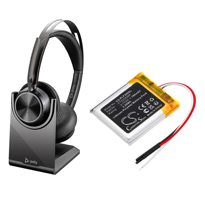 Polisher Voyager Focus 2 Headphone Replacement Battery