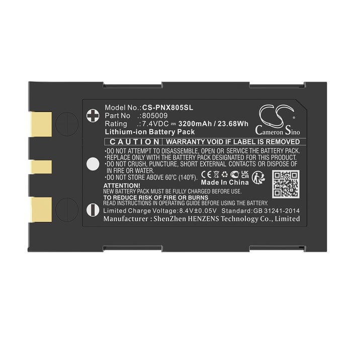 Panasonic ThermoFOX Thermomark GO Thermomark GO.K Printer Replacement Battery