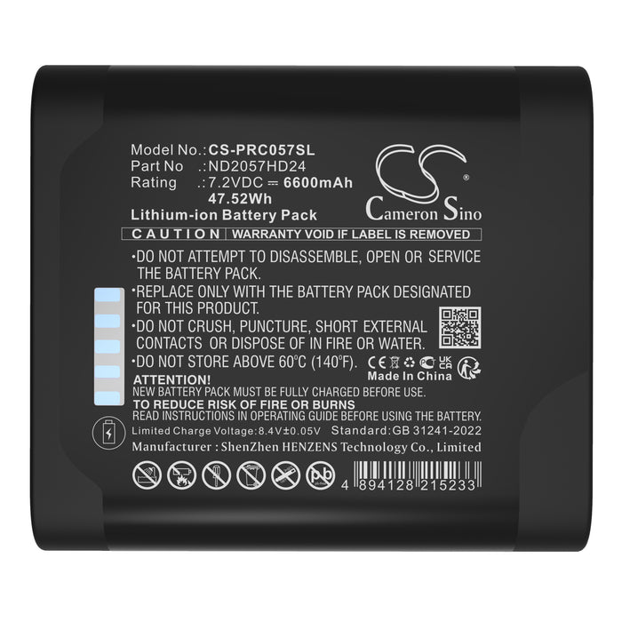 Coolview 1400XT Surgical Headlight 2100XT Surgical Headlight Survey Multimeter and Equipment Replacement Battery