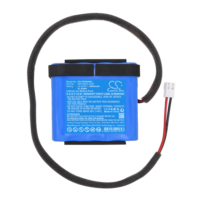 Philips SD80 SD80 Outdoor speaker SD80 93 SD80 93 Outdoor speaker 6800mAh Speaker Replacement Battery