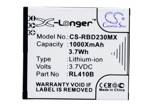 Rollei Actioncam 230 Actioncam 240 Actioncam 400 Actioncam 410 Camera Replacement Battery