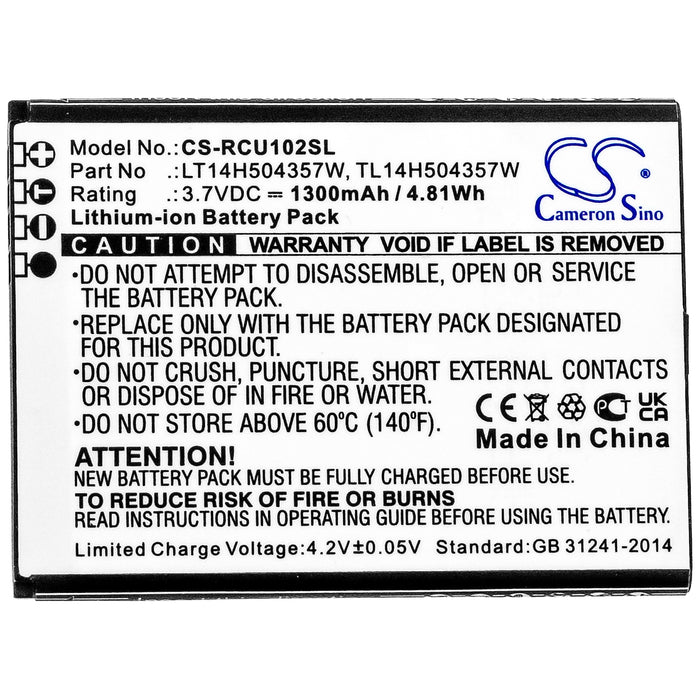 Cingular Flip IV,U102AA Mobile Phone Replacement Battery