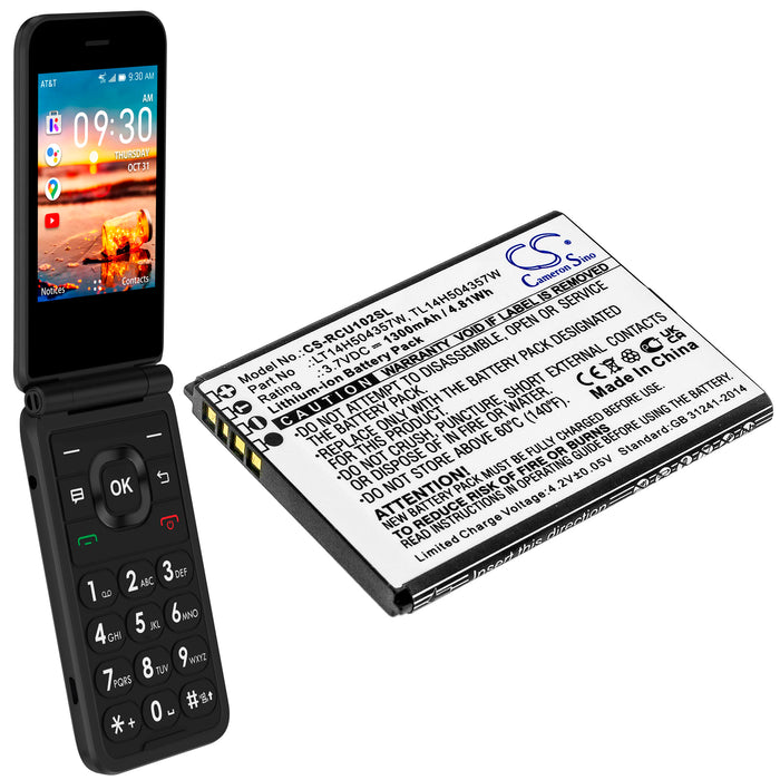 AT&T Flip IV,U102AA Mobile Phone Replacement Battery