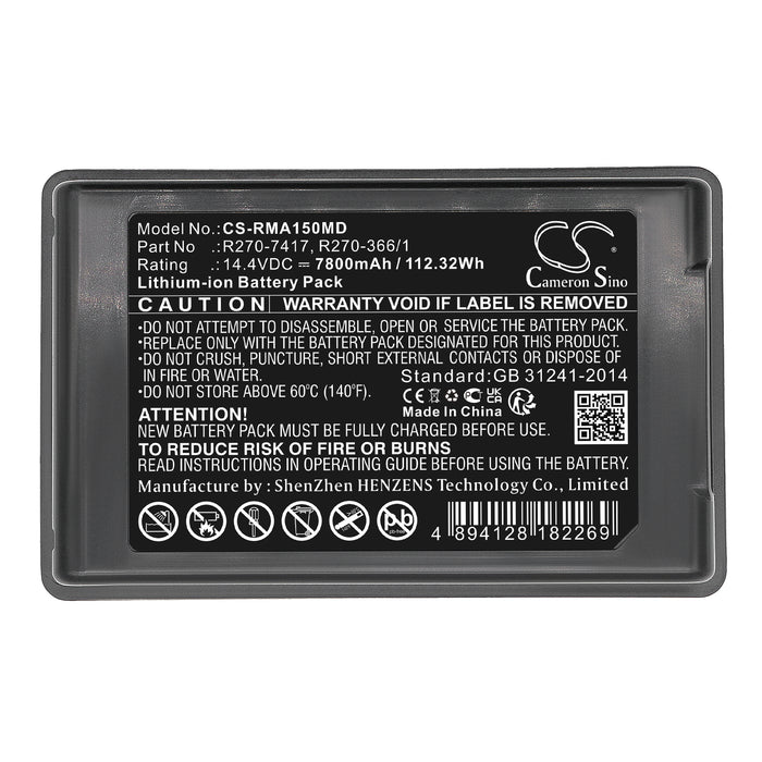 ResMed Astral 150 Ventilator Ultralif 7800mAh Medical Replacement Battery