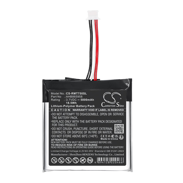 Rand McNally TND-750 GPS Replacement Battery