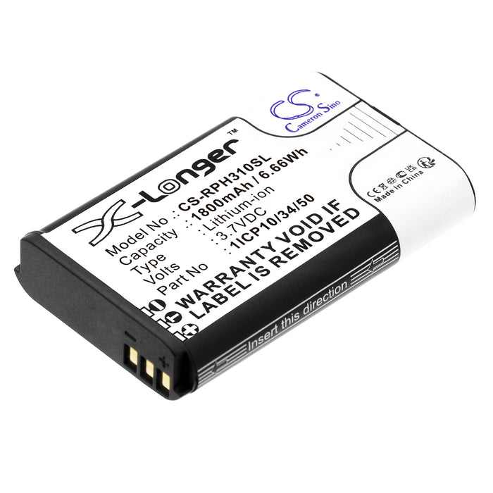 Rotronic HygroPalm HP31, HygroPalm HP32, HygroPalm HP6, HygroPalm HP7, HygroPalm HP7-2 Survey Multimeter and Equipment Replacement Battery