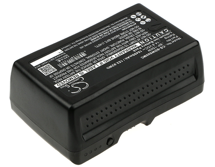 MEGA SPEED HIGH SPEED VIDEO CAMERA 10400mAh Camera Replacement Battery