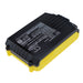 Black & Decker ASD18 Typ 1 ASD18 Typ 2 ASD184 Typ 1 ASD184 Typ 2 ASL186 H1 ASL186K ASL188 H1 ASL188K BCD0 2000mAh Black Power Tool Replacement Battery