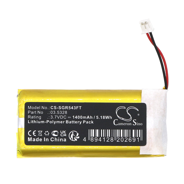 Sharp I-View COB LE 03.5026 I-Match 03.5412 I-Match2 03.5446 Night View 03.5438 Flashlight Replacement Battery