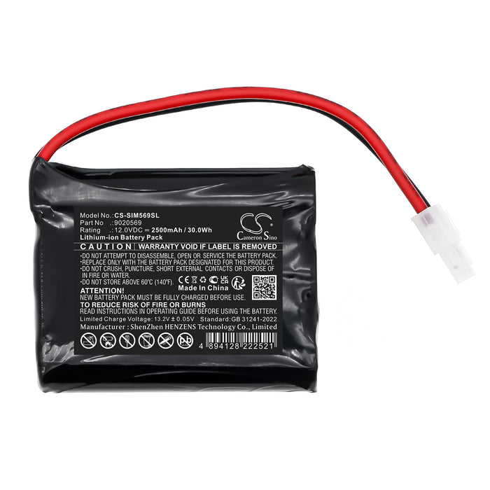Simu 2447-3092,9020569 Smart Home Replacement Battery