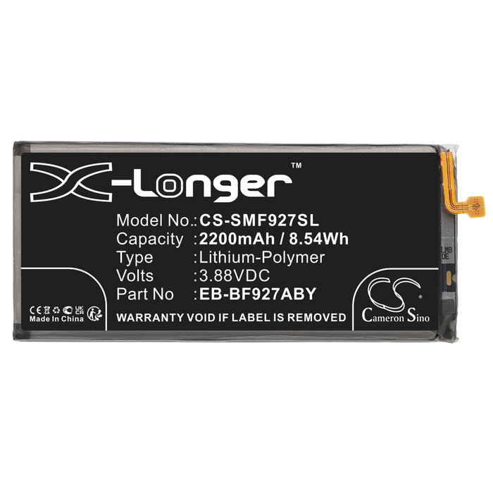 Samsung Galaxy Z Fold3 Galaxy Z Fold 3 5G SM-F9260 SM-W2022 SM-F926B SM-F926B DS SM-F926U1 SM-F926W SM-F926U  2200mAh Mobile Phone Replacement Battery